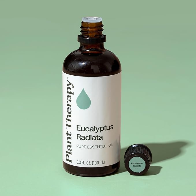 Plant Therapy Eucalyptus Radiata Essential Oil 100 mL (3.3 oz) 100% Pure, Undiluted, Therapeutic Grade