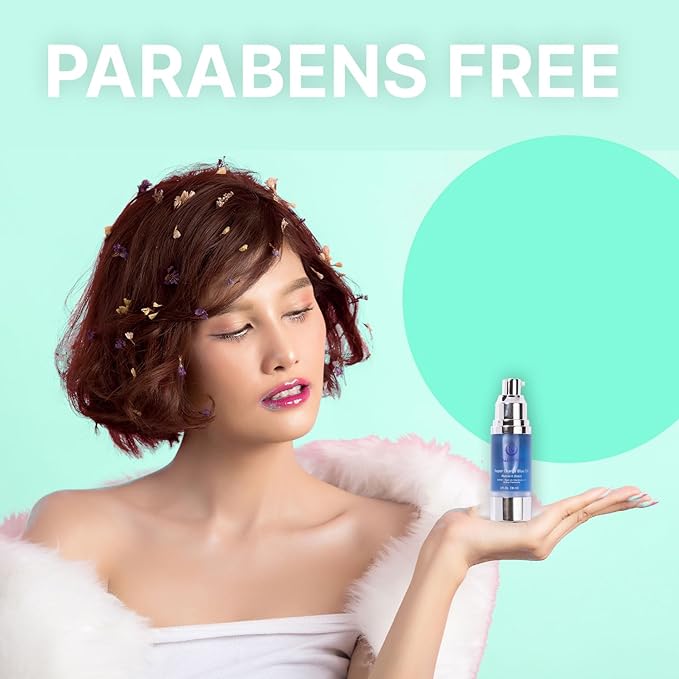 Professional Grade Super Charge Blue Oil – Intense Hydration & Radiance with Essential Oils & Lipid-Rich Plant Oils, Vegan & Cruelty-Free, 1 oz