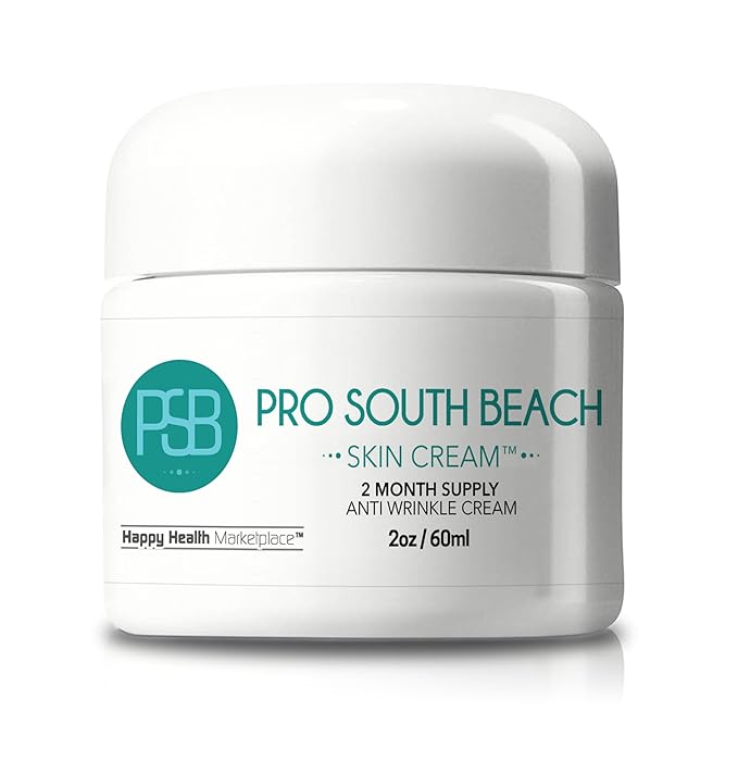 Pro South Beach Skin Cream - 2 Month Supply Anti Wrinkle Cream - Our Best Anti Aging Cream for Women - Anti Wrinkle Cream for Men - Anti Wrinkle Cream for Women - Day & Anti Wrinkle Night Cream