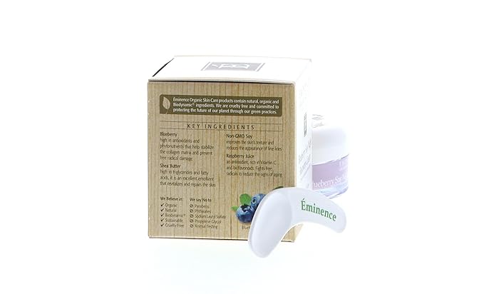 Eminence Organic Skin Care Blueberry Soy Night Recovery Cream, 2 Ounce