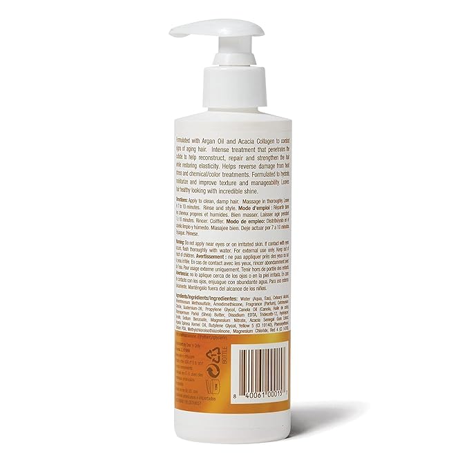 One 'n Only Hair Mask with Argan Oil, Strenghtening Restorative Mask, Helps Maintain Moisture Level for a Shiny Texture, Provides Color Protection, 7.8 Ounce