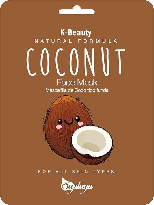 Face Masks 6 Pack Scented Facemask Sheets Skin Care Mask Single Scent K-Beauty Natural Formula