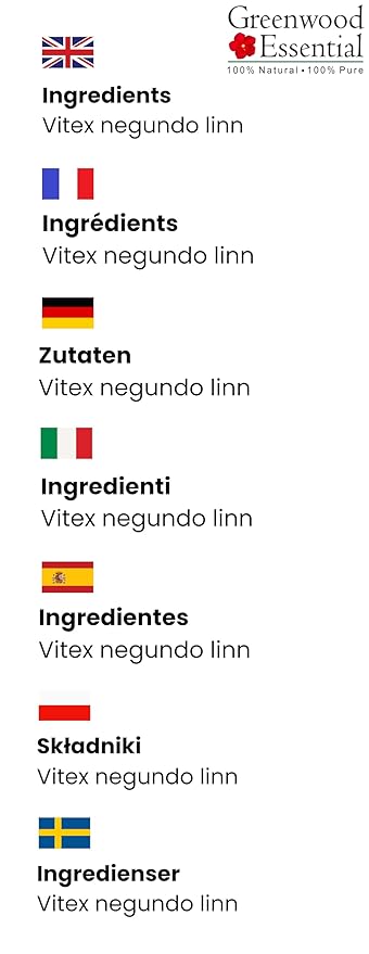 Pure Nirgundi Oil (Vitex negundo linn) 100% with Glass Dropper Premium Therapeutic Grade for Hair, Skin & Aromatherapy 10ml(0.33 oz)