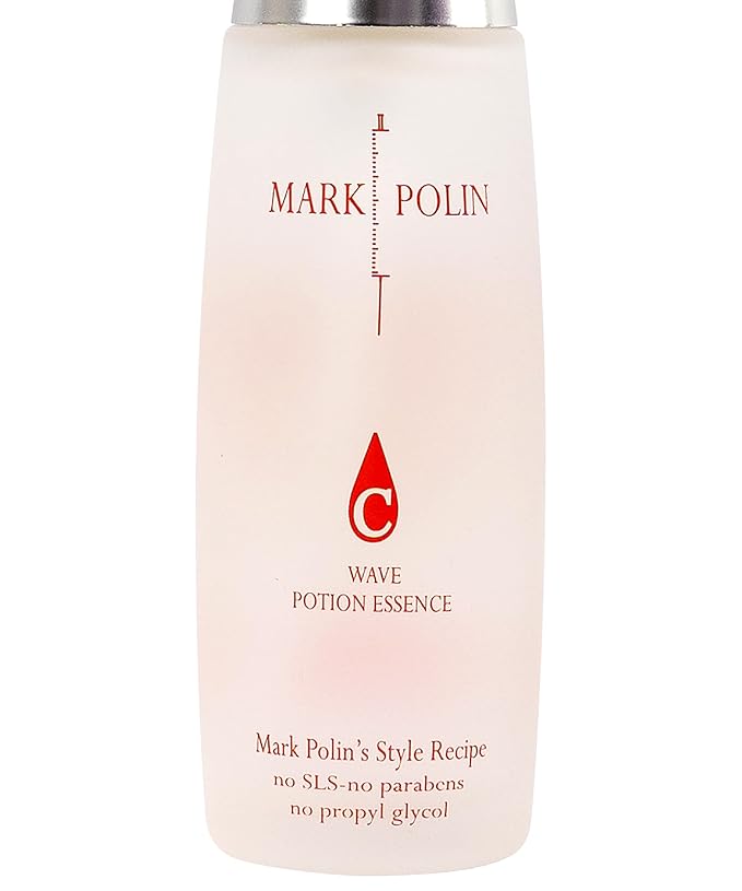 MARK POLIN - Anti-Frizz Hair Serum with Moroccan Oil - Leave-in Conditioner for Permed, Color-Damaged, and Frizzy Hair