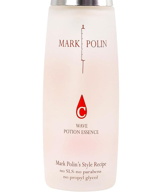 MARK POLIN - Anti-Frizz Hair Serum with Moroccan Oil - Leave-in Conditioner for Permed, Color-Damaged, and Frizzy Hair