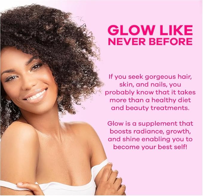 GOBIOTIX Hair Skin and Nails Vitamin Supplement - Biotin Pills with Hyaluronic Acid, Folate, Iron, Magnesium, and Zinc - Collagen Production, Hair Growth (2 Pack)