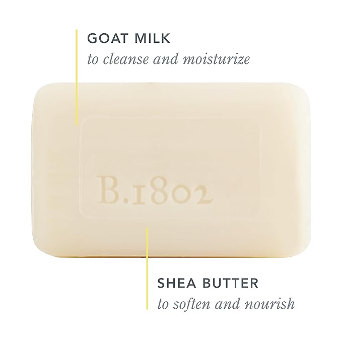 Beekman 1802 Pure Goat Milk Bodycare Minis Discovery Kit - Set of 3 - Unscented - Cleanses, Moisturizes & Hydrates - With Lactic Acid & Shea Butter - Good for Sensitive Skin - Cruelty Free