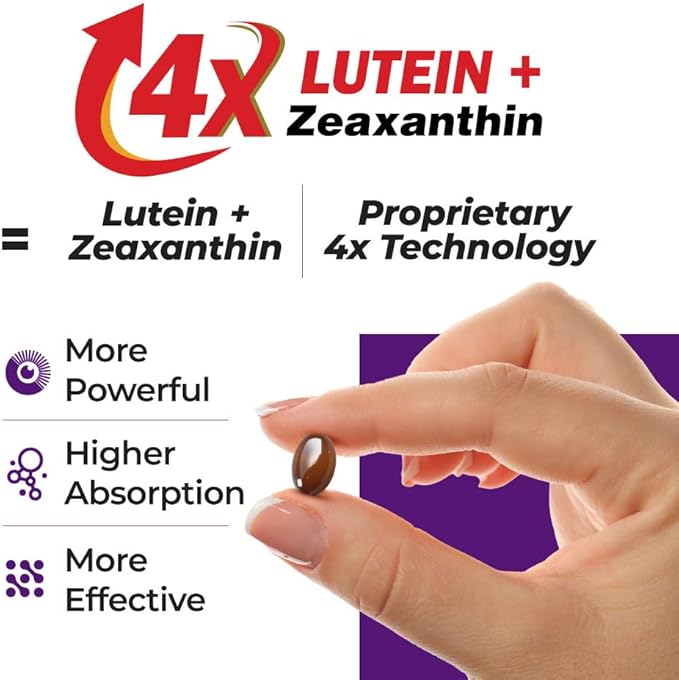 AFC Japan Ultimate Vision PRO – Improved, Up-Sized Formula - Support Vitamins for Eye Health with Lutein, Zeaxanthin 4X, Bilberry, Nutrients for Blurry Dry Eyes, Macular Health & Focus, 45 Softgelsx3