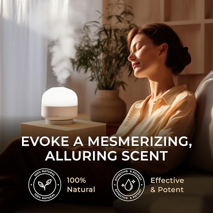 Gya Labs Agarwood Essential Oils for Diffusers - 0.34 Fl Oz - 100% Pure Natural Agarwood Oils for Skin, Massage Candle Making & DIY - Warm & Ambery Scent