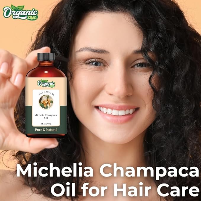 Champaca (Magnolia champaca) Oil | Pure & Natural Essential Oil for Skincare, Hair Care, Aroma & Diffuser - 30ml/1.01fl oz