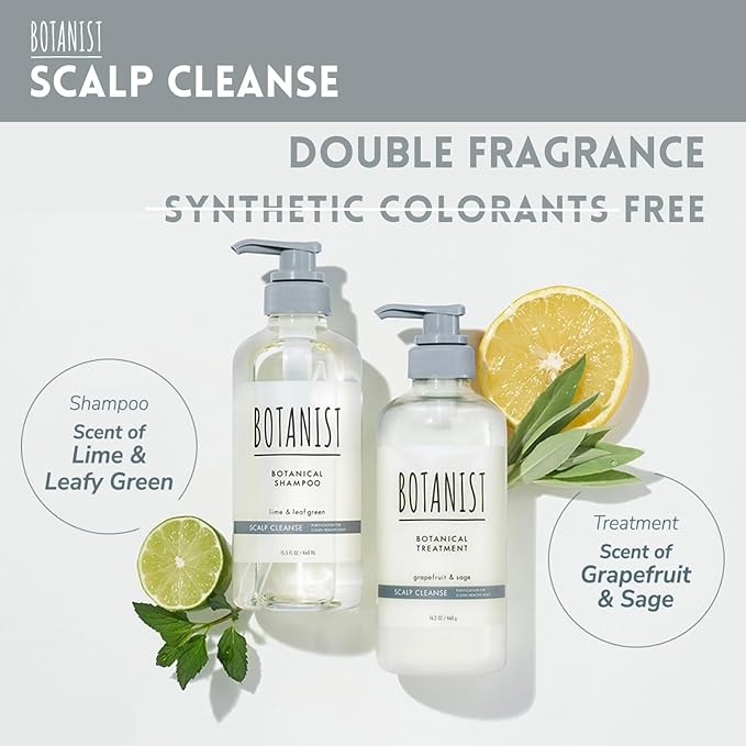 Organic Hair Conditioner for Dry & Inchy Scalp Women & Men, Keratin Treatment with Natural Macadamia Nut Oil& Rosemary Extract from Japan, Sulfate & Paraben Free, GRAPEFRUIT& SAGE, 16.2 Fl Oz