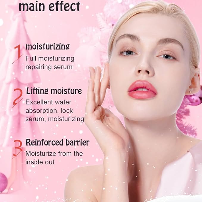 MOND'SUB Christmas Facial Masks 8-Pack - Santa Claus Mask Hydrating, Smoothing, and Refreshing Skin-Clearing Face Sheet Masks - Skincare Set for Moisturizing and Soothing Beauty