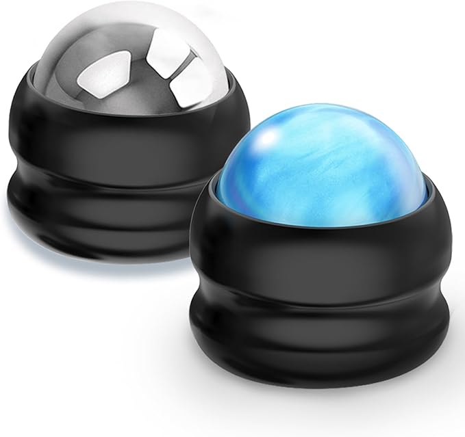 Massage Roller Ball - Physical Massage Therapy Ball Set for Sore Muscles,Joint Pain Relief Relaxing,Full Body Deep Tissue Massage