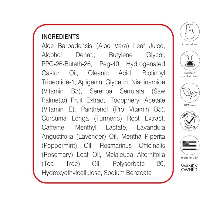 HAIRtamin Scalp Serum Natural Hair Growth Thickening Treatment | Made in USA | Helps Increase Hair Thickness and Aids Against Hair Thinning and Hair Fall Out | Moisturizes and Soothes Dry Itchy Scalp