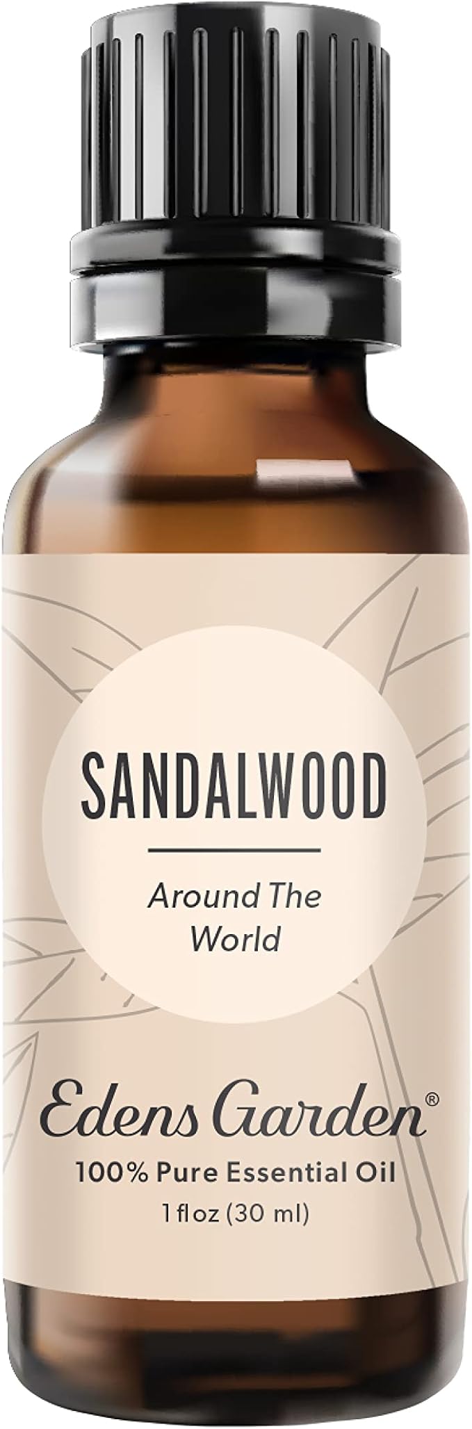 Edens Garden Sandalwood Around The World Essential Oil- 100% Pure Premium Grade, Undiluted, Natural, Therapeutic, Aromatherapy, The Best for Diffuser, Skin, Face, Hair 30 ml (1 fl oz)