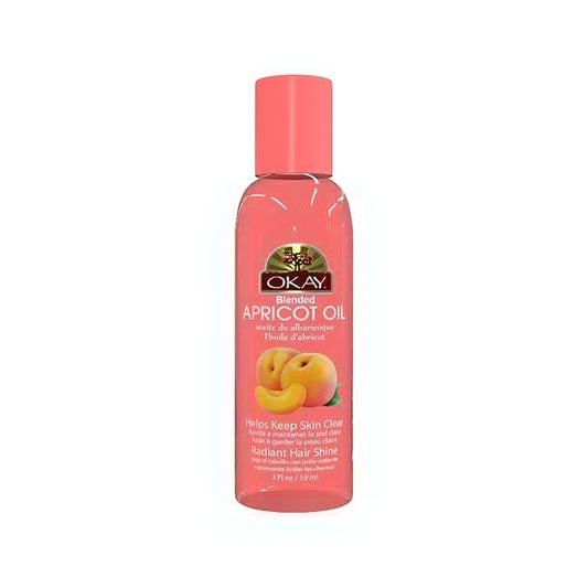 Okay | Blended Apricot Oil | For Hair and Skin | 2 Ounce