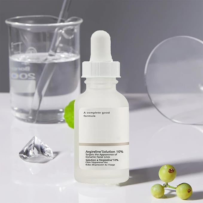 Argireline Serum For Face, 2 PCS Anti-Wrinkle Facial Serum For Oily Skin, Moisturizing Argireline 10% Solution For Women, Peptides Serum.