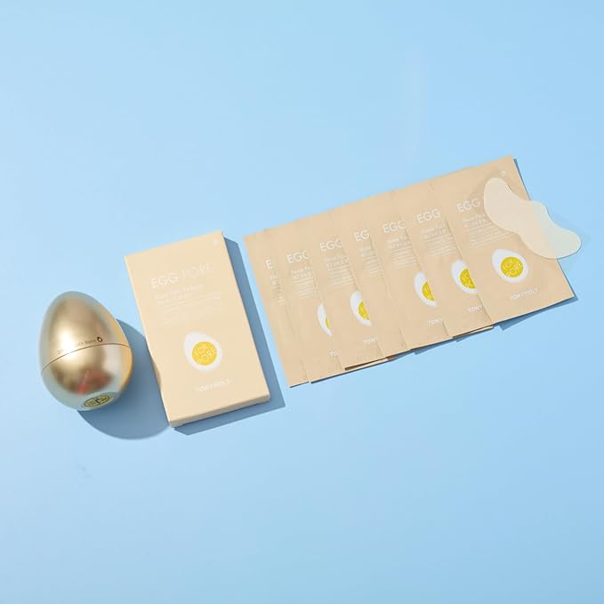 TONYMOLY Egg Pore Nose Strips for Pores, Blackhead Remover Strips, Deep Cleansing Korean Skin Care, 7 pk