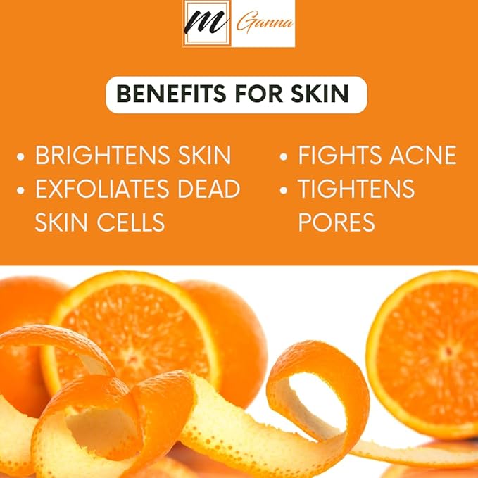 100% Natural Orange Peel Powder For Skin Care 0.50 LBS / 227 GMS