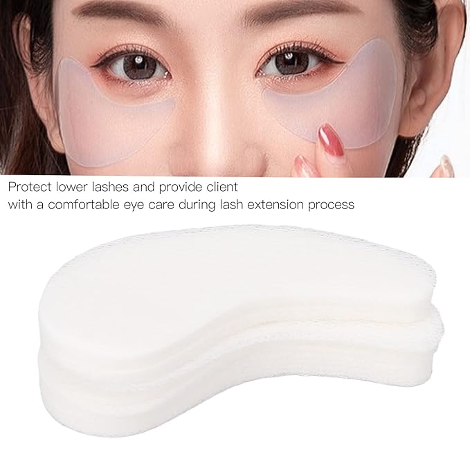 Under Eye Gel Patches 160pcs Eye Care Facial Mask Paper Disposable Thin Eye Compressed Mask Towel Sheet for Salon Beauty Under Eye Collagen Patches Anti Aging Wrinkles Reduce Dark Circles Puffy Eyes
