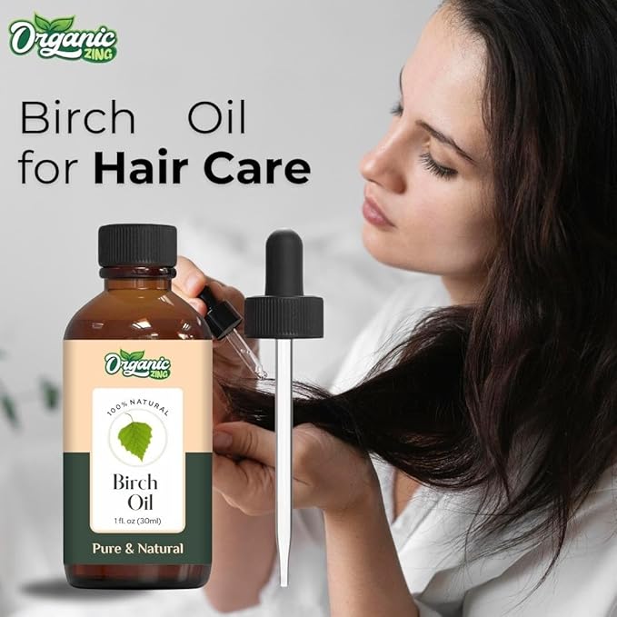 Birch (Betula) Oil | Pure & Natural Essential Oil for Skincare, Hair Care, Aroma & Diffusers- 30ml/1.01fl oz