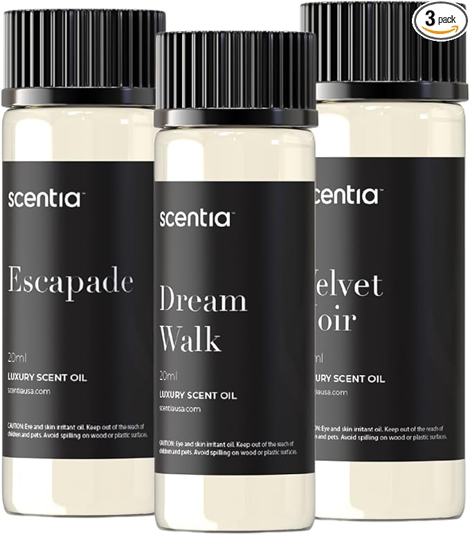 Hotel Diffuser Oil | Aromatherapy Fragrances Inspired by 5-Star Hotels | Luxurious Scents Gift Set - 3 x 20ml Bottles Set - The Edition Hotel, Ritz Carlton, Westin