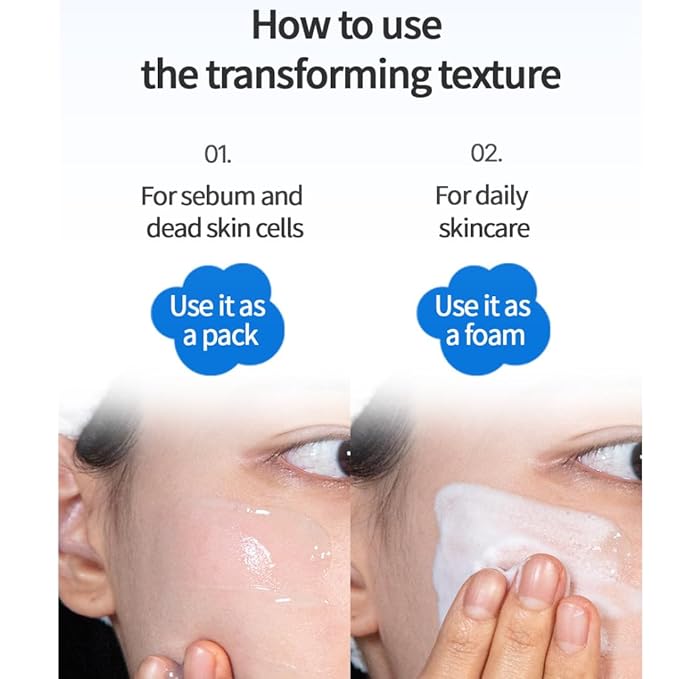Collagen Facial Wash Bubble Mask, Korean Pore Cleanser for Blackheads, Exfoliator Dead Skin Cells, Deep Cleansing & Hydrating, Non-Irritating & Soothing for Sensitive Skin, For Men & Women, 20 pcs