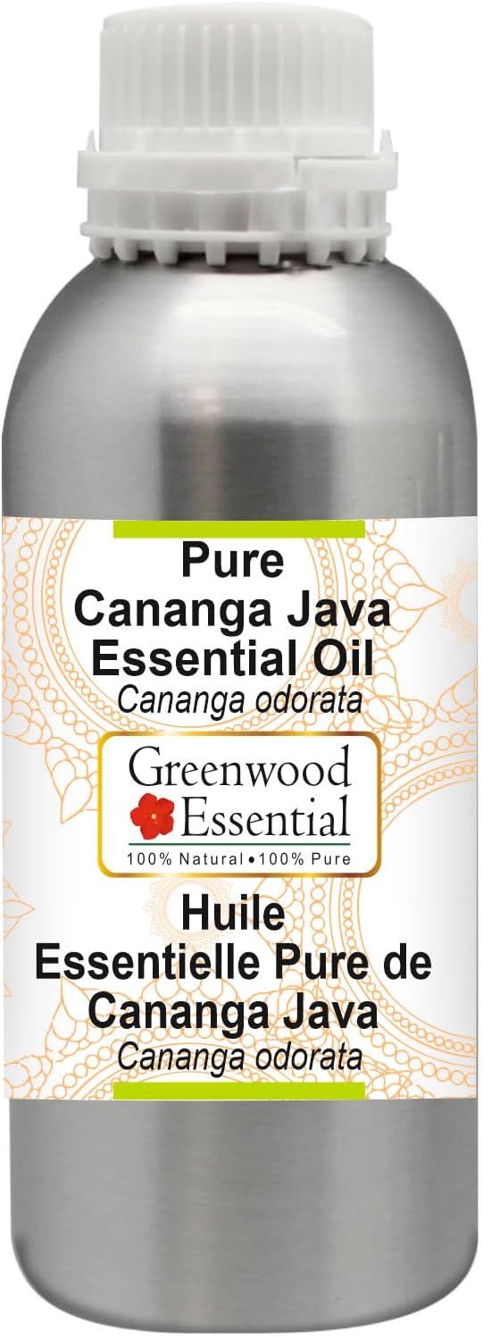 Pure Cananga Java Essential Oil (Cananga odorata) Steam Distilled 1250ml (42.2 oz)