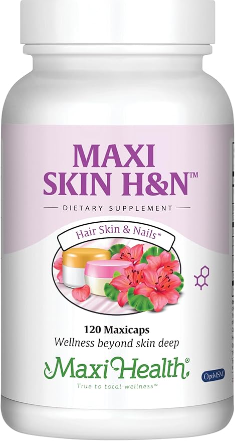 Hair Skin and Nails Vitamins for Women and Men with Hyaluronic Acid, Biotin, Vitamin A, Probiotics - Hair Vitamins for Hair Loss - Hair Growth Vitamins Supplement to Support Body Collagen, 60 Capsules