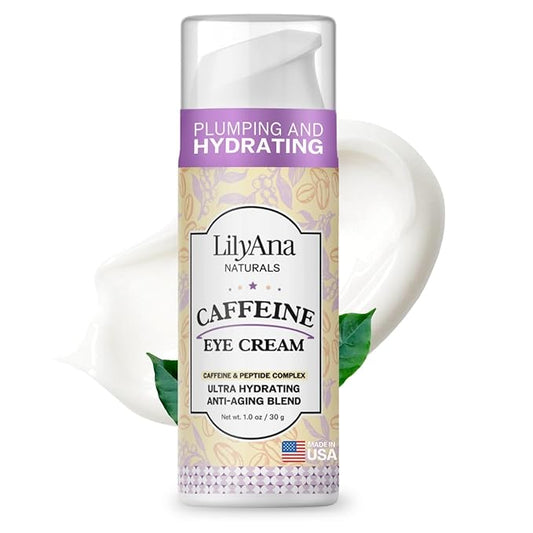 LilyAna Naturals New Caffeine Eye Cream 1oz