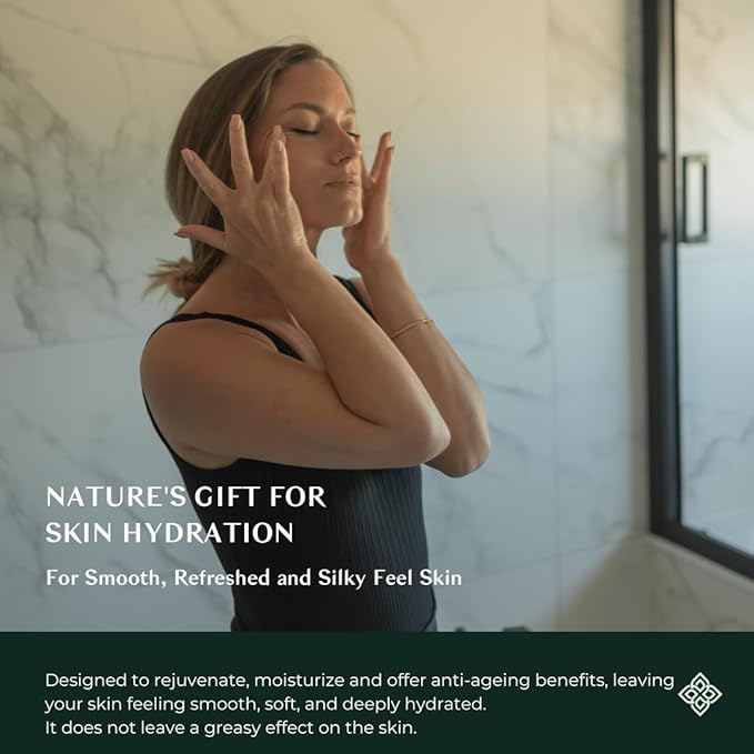 Natural & Organic Body Lotion for women - Smoothes, Hydrates & Revitalizes Tired Skin - Retinol Body lotion for dry skin – Great for sensitive skin- with Helichrysum Italicum, Bukuchiol, Coenzyme Q10