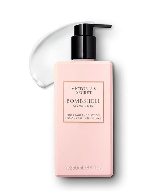 Victoria's Secret Bombshell Seduction Fragrance Body Lotion, Notes of White Peony, Sage & Velvet Musk (8.4 oz)
