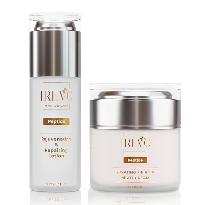 Trevo Hydrating + Firming Night Cream (With Retinol) + Rejuvenating & Repairing Lotion