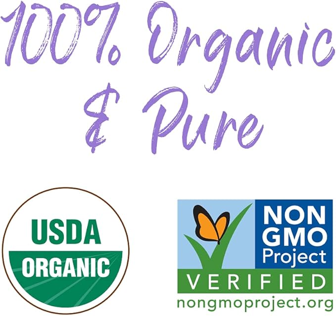 Garden of Life Essential Oil, Lavender 30 ml, USDA Organic & Pure, Clean, Undiluted & Non-GMO - for Diffuser, Aromatherapy, Meditation, Skincare, Sleep - Calming, Relaxing, Soothing, 1 Fl Oz