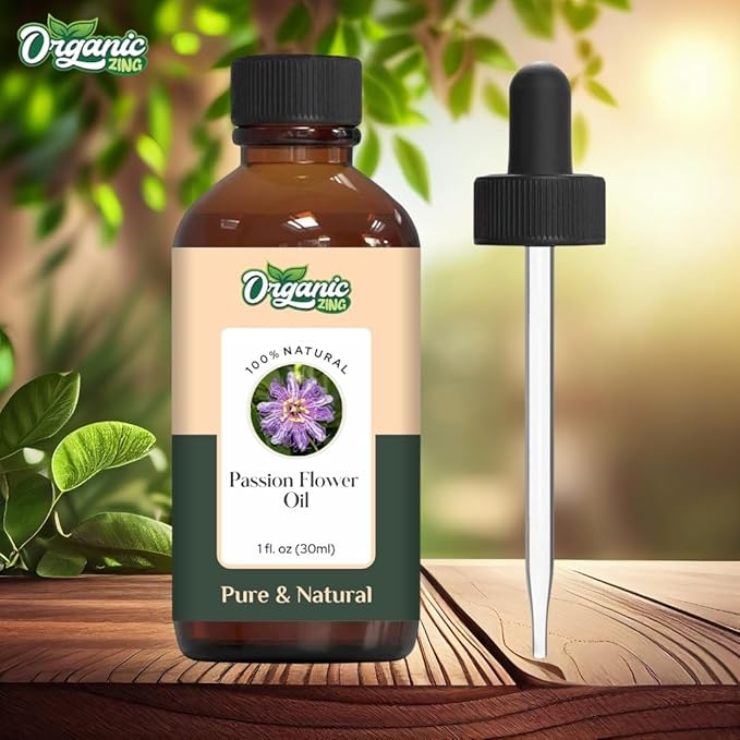 Passion Flower (Passiflora) Oil | Pure & Natural Essential Oil for Aroma, Diffusers, Skincare & Massage- 30ml/1.01fl oz