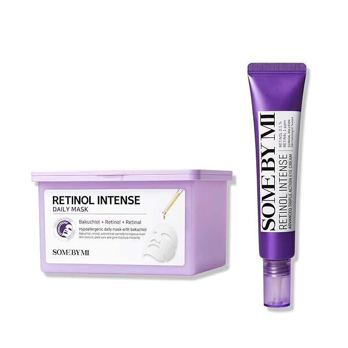 SOME BY MI Retinol Intense Advanced Triple Action Eye Cream + Retinol Intense Daily Mask