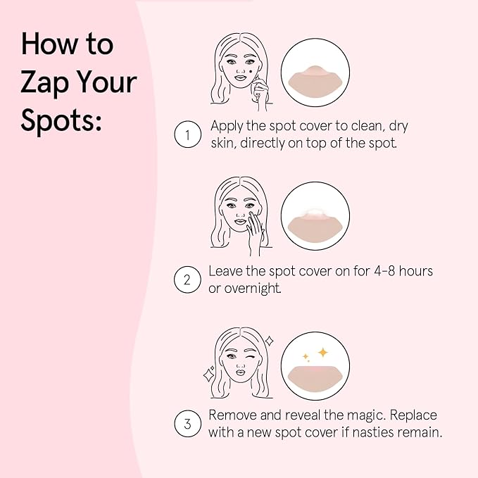 grace & stella Pimple Patches for Face- Heart Hydrocolloid Zit Stickers that Help Soothe & Conceal Breakouts - Colorful Covers for Acne Prone Skin - Dermatologist-Tested, Vegan (Heart, 36 Count)