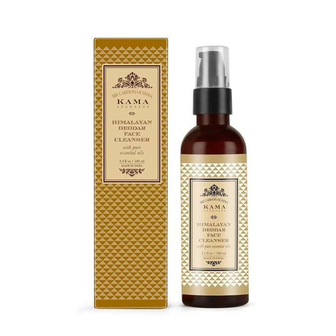 Kama Ayurveda Himalayan Deodar Face Cleanser with Pure Essential Oils, 100ml