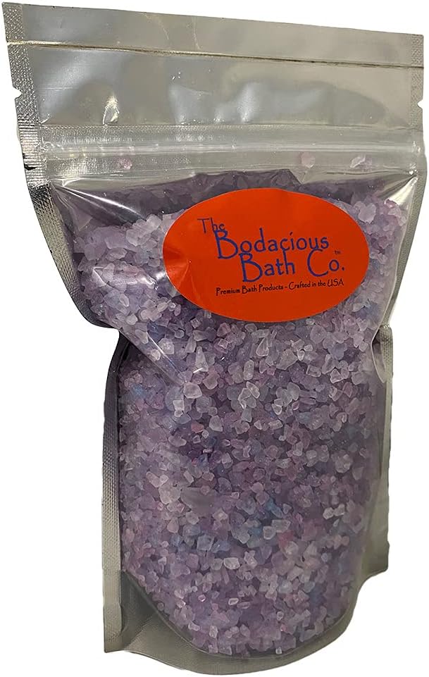 Mom’s Off Duty Bath Soak – Purple Bath Salts Luxury Bath Funny Girlfriend Gifts for Best Friends Bath and Body Gifts for Women Mediterranean Sea Salts Ladies Night Gifts Funny Mother’s Day Spa Gifts