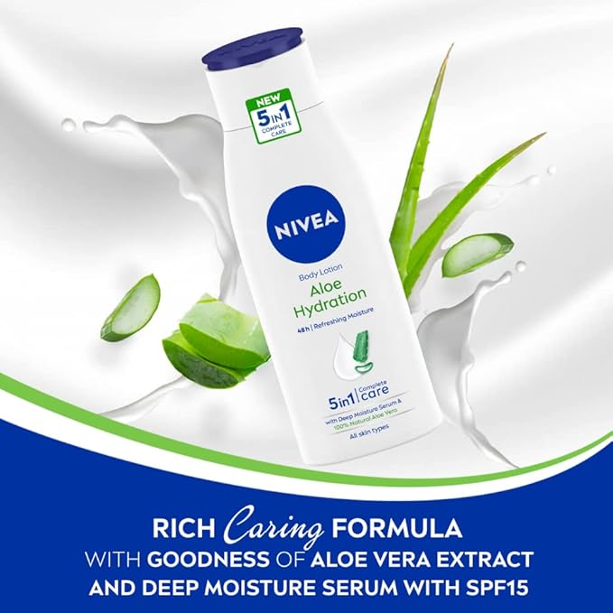 Nivea Aloe Hydration Body Lotion, 200ml.