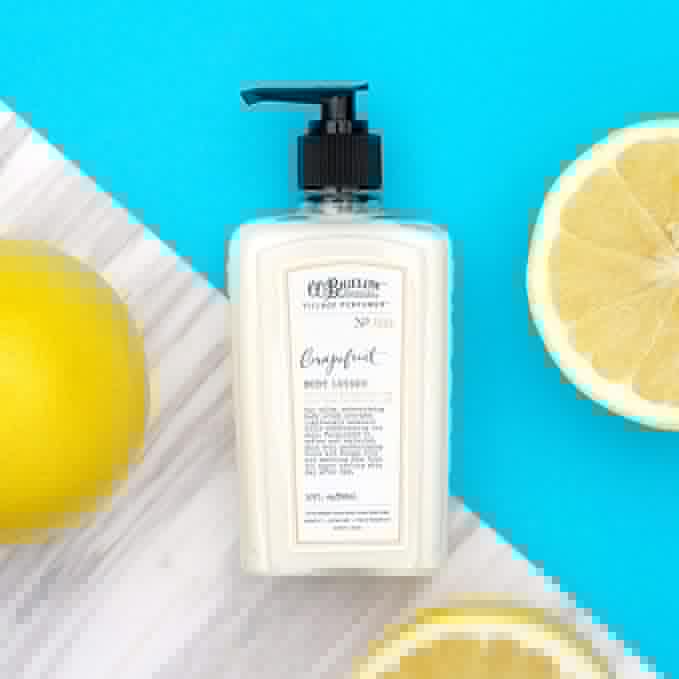 C.O. Bigelow Grapefruit Body Lotion for Women and Men, Village Perfumer Lotion with Olive Oil, Borage Oil, and Aloe Vera Concentrate, 10 fl oz