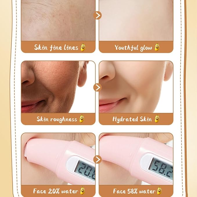 8 Pack Fruit Facial Mask Set – Hydrating & Brightening Combo Face Masks for All Skin Types, Natural Sheet Masks Gift Set, Hypoallergenic Spa Skincare for Women/Men, Soothe Sensitive Skin (8 Pcs-Set01)