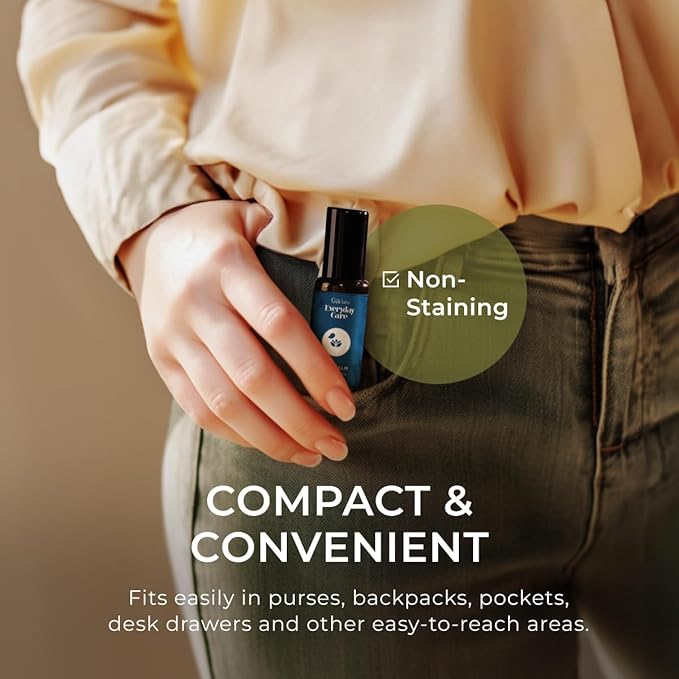 Gya Labs Deep Calm Essential Oil Roll on - Relaxing Gifts for Women, 100% Pure Natural Calming Oil, Chamomile & Lavender Aromatherapy Blend, Travel Size (0.34 Fl Oz)