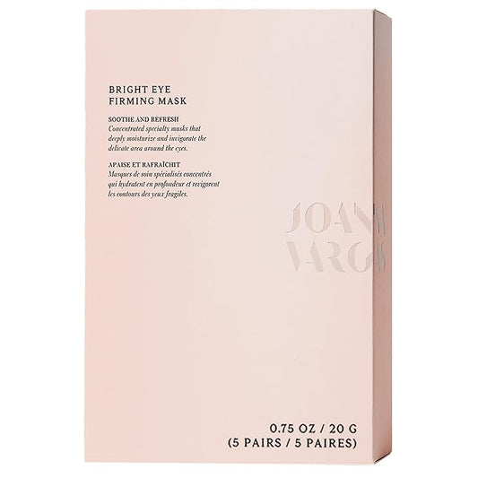 Joanna Vargas Bright Eye Under Eye Patches for Puffy Eyes and Dark Circles - Eye Puffiness Patches Firming Mask - Hydrating Under Eye Patches for Puffy Eyes