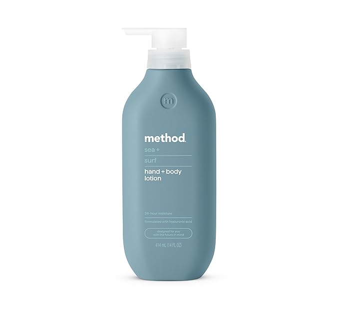 Method Body Lotion, Sea + Surf, 14 oz, 24 Hours of Moisture, 14 oz