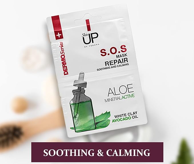 Face Mask Skin Care Collection (Pack of 7) - Skin Care Set of Face Masks Purifying, Hydrating & Soothing - Facial Masks Beauty Pack for All Skin Types, 2 x 5 ml each