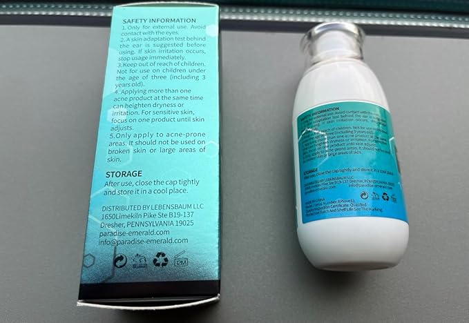 Acne Treatment for Face: Salicylic Acid Serum for Acne-Prone Men Women - Pimple Cream for Body Back