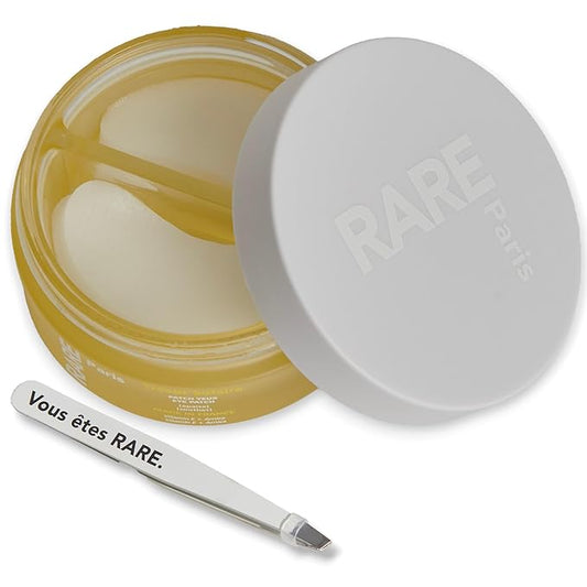 Trésor Solaire - Soothing Under Eye Patches - Soothing & Strengthening - With Vitamin E & Arnica - Brightening, Firming & Revitalizing - Multi-Active Serum Formula - 30 Pairs