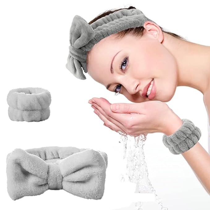 Skincare Face Mask Mixing Bowl Set,Makeup Skin Care Products for Clay Mask,Home DIY Beauty & Personal Care Tools Kit Wood Bowl,Spatula,Spoon,Brush,Facial Headband,Wrist Washband