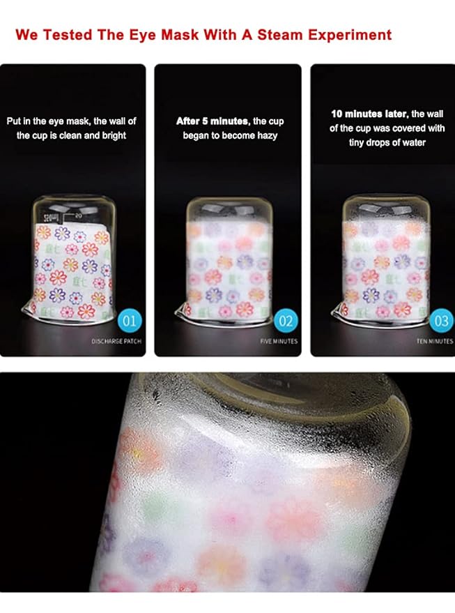 Self Heated Spa Hot Steam Eye Patch Facial Tired